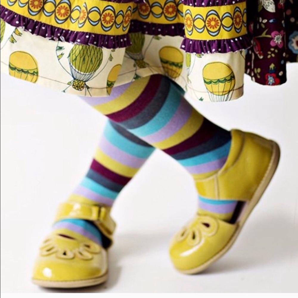 Matilda Jane Paint by Numbers colorwheel tights